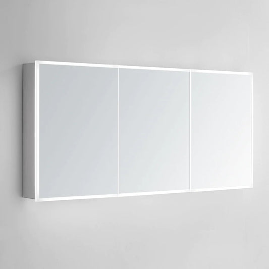 Cassini III Lighted Bathroom Cabinet Vanity Mirror