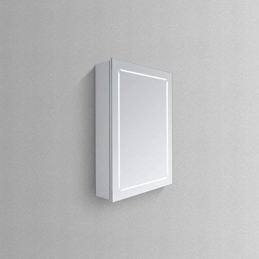 Cosmo I Conductive Hinge-Powered Illuminated Cabinet Vanity Mirror