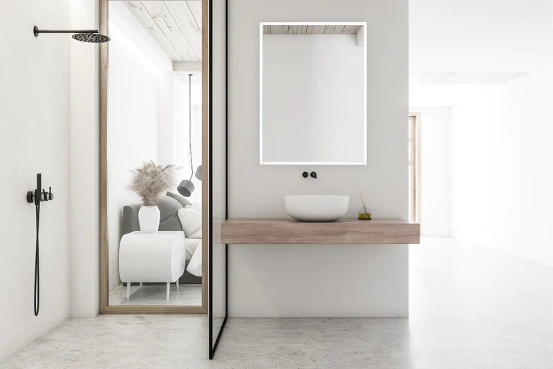 Cassini I Lighted Bathroom Cabinet Vanity Mirror