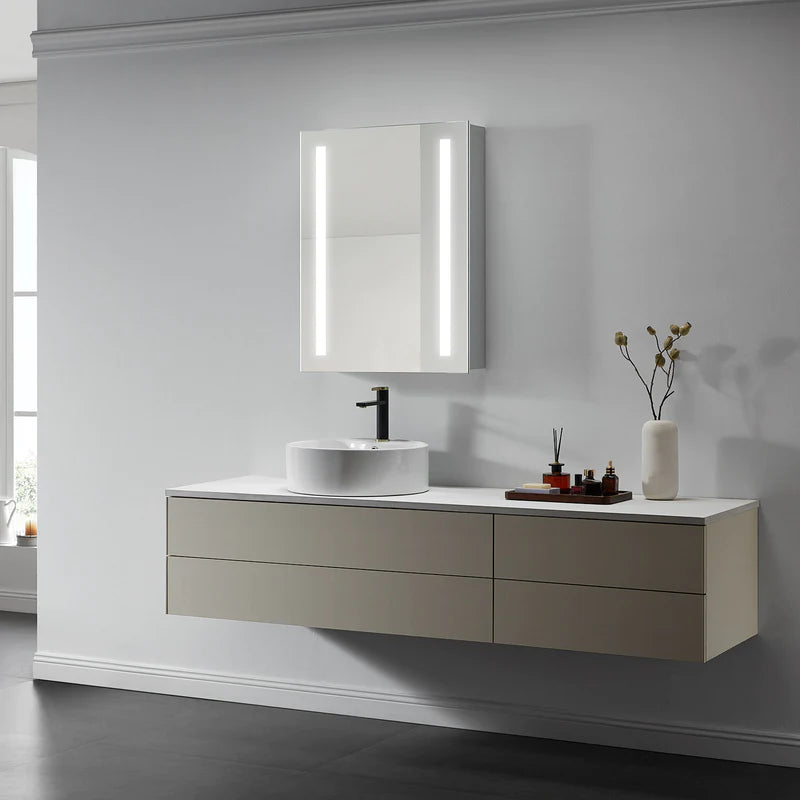 Lyra Lighted Bathroom Cabinet Vanity Mirror