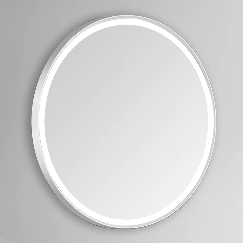 Sola Round Lighted Bathroom Vanity Mirror