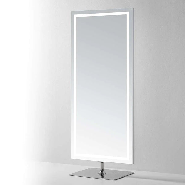 Nova Lighted Standing Full-Length Vanity Mirror