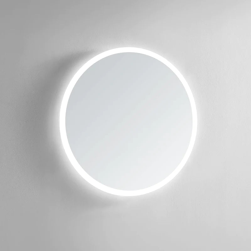 Luna Round Lighted Bathroom Vanity Mirror