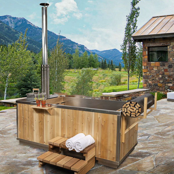 The Starlight Wood Burning Hot Tub