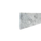 21 in. White Carrara Side Splash