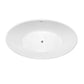 Enna 65 in. Freestanding Bathtub in Glossy White