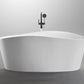 Grasse 67 in. Freestanding Bathtub in White