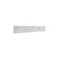 21 in. White Carrara Side Splash