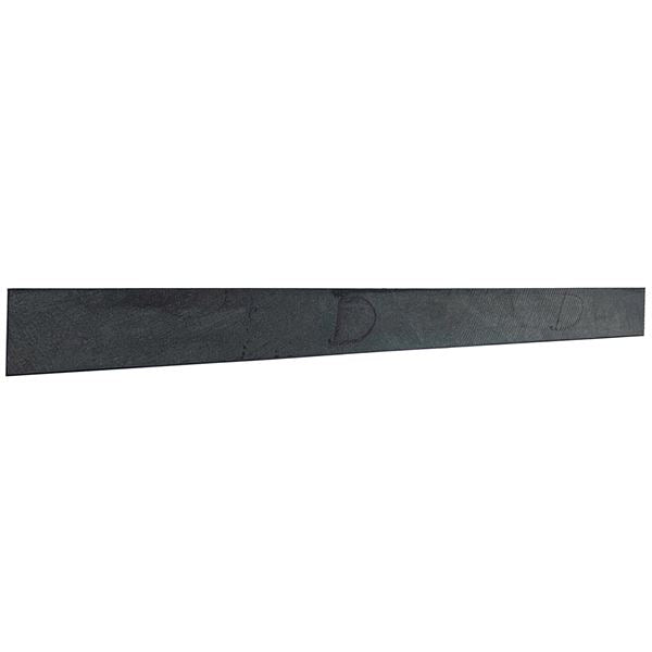 61 in. Black Galaxy Granite Backsplash