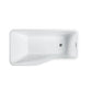 Florence 59 in. Freestanding Bathtub in Glossy White